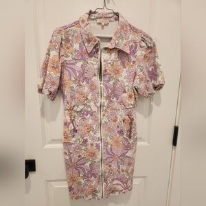 Skies are Blue Denim Dress